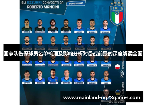 国家队伤停球员名单梳理及影响分析对备战前景的深度解读全面 国家队伤停球员名单梳理及影响分析对备战前景的深度解读全面